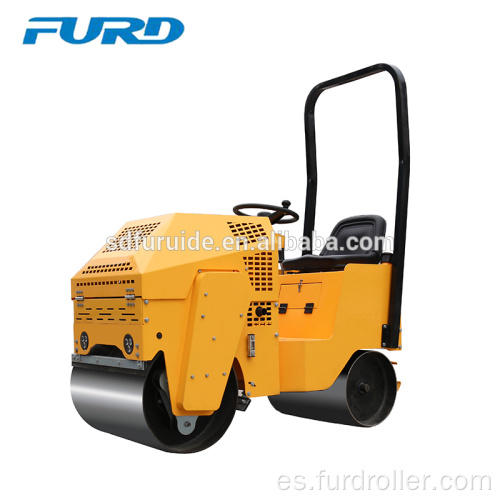 Máquina compactadora de suelos China Road Roller con 800 kg de peso (FYL-860)